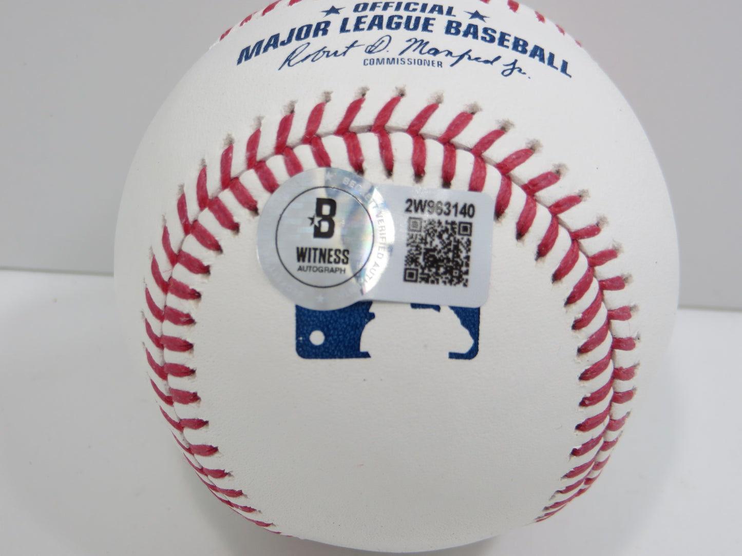 SEBASTIAN WALCOTT TEXAS RANGERS SIGNED RAWLINGS OML BASEBALL BAS COA