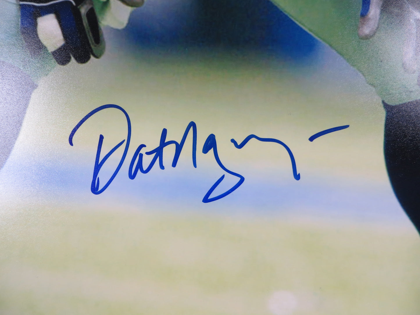 DAT NGUYEN DALLAS COWBOYS SIGNED 16x20 PHOTO Texas A&M Aggies FOCUSED BAS