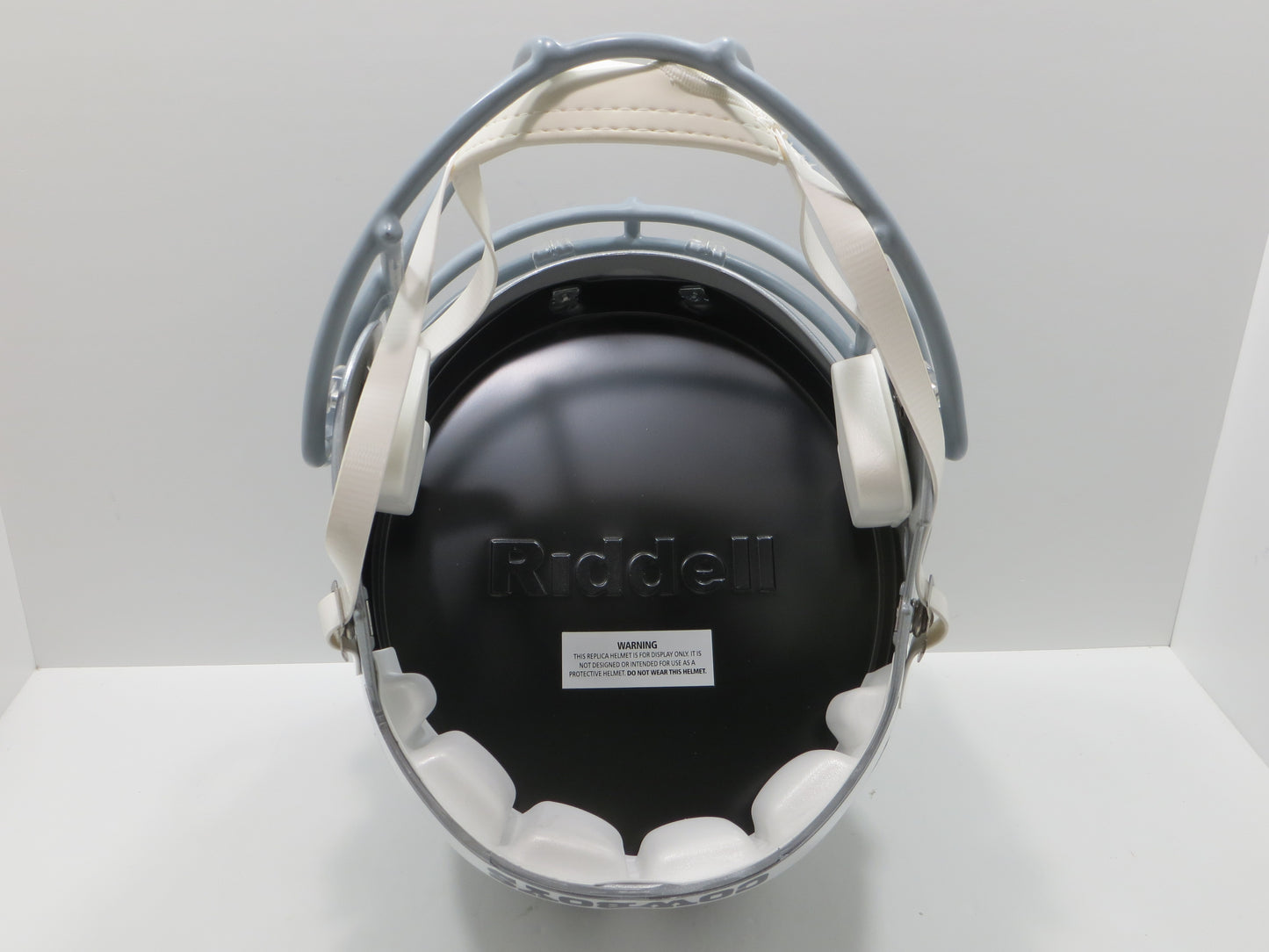 BOB LILLY SIGNED DALLAS COWBOYS RIDDELL FULL SIZE HELMET wFULLSTATS JSA