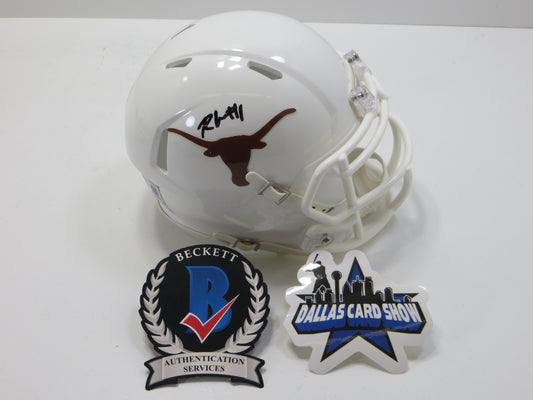 RYAN WINGO TEXAS LONGHORNS SIGNED Riddell MINI HELMET BAS