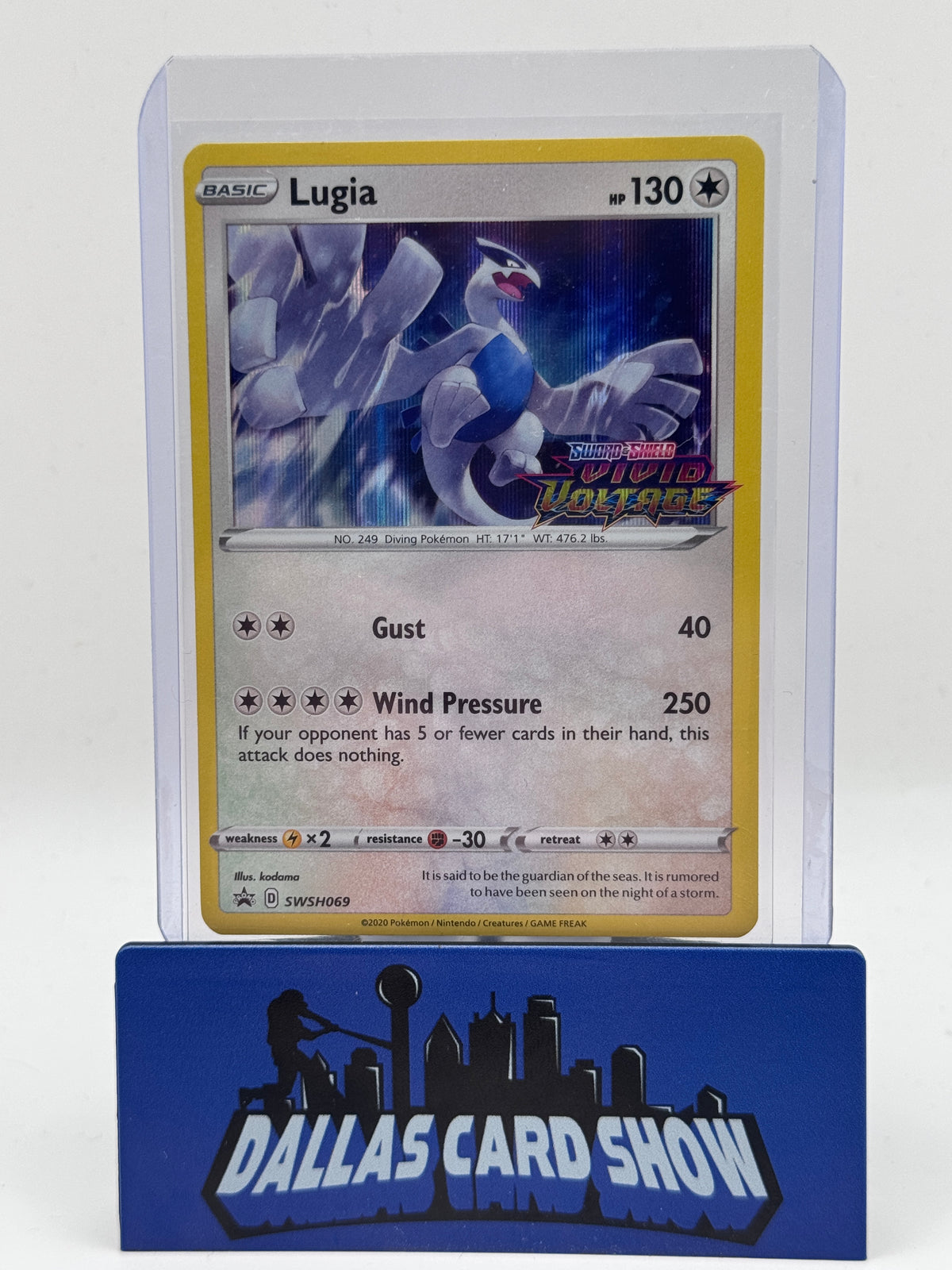 2020 Pokemon - Lugia (Vivid Voltage Stamped) - SWSH069 Prerelease Promo NM
