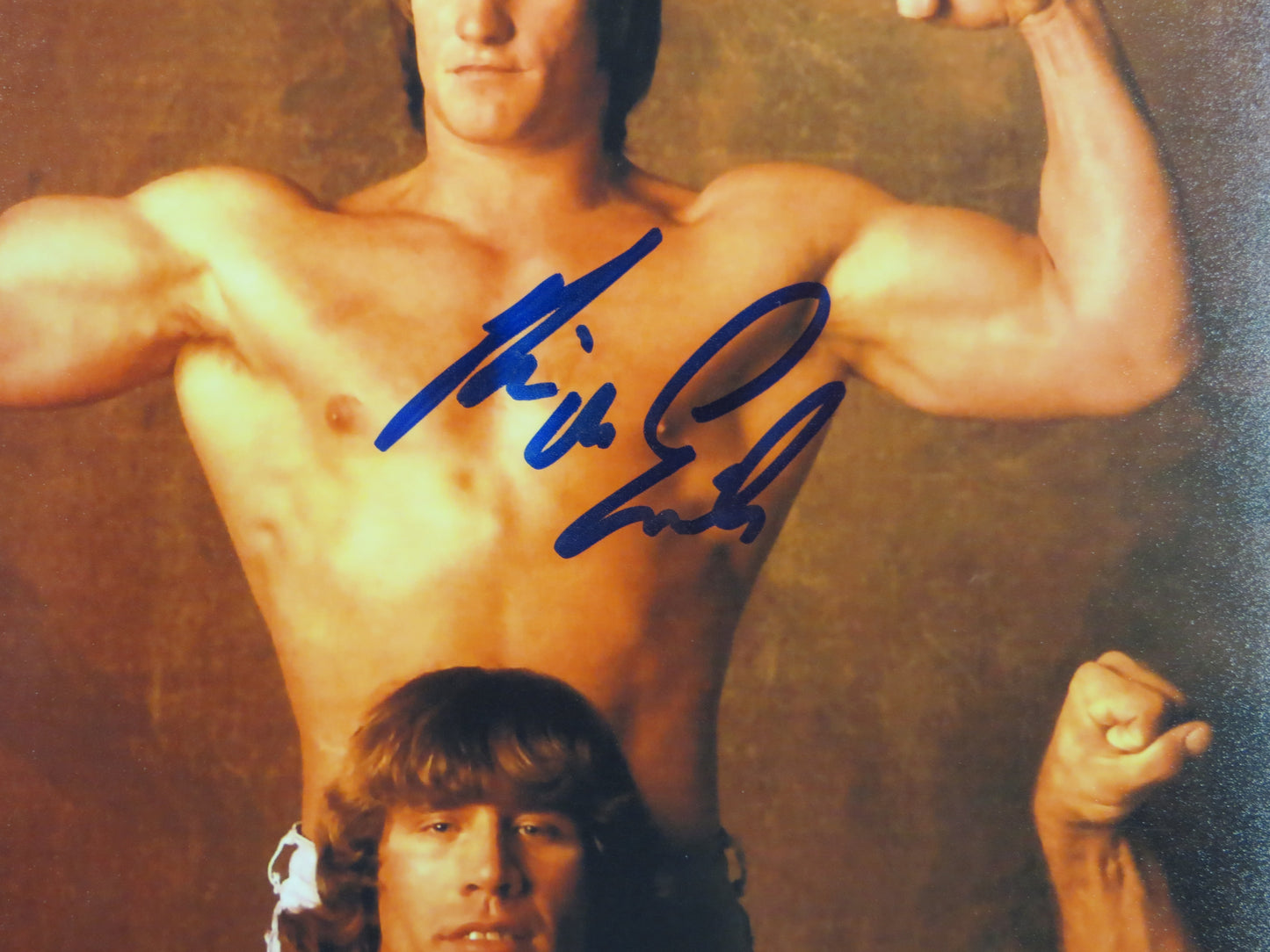 KEVIN VON ERICH SIGNED 8x10 PHOTO w/Kerry WWE WCW WWF BAS