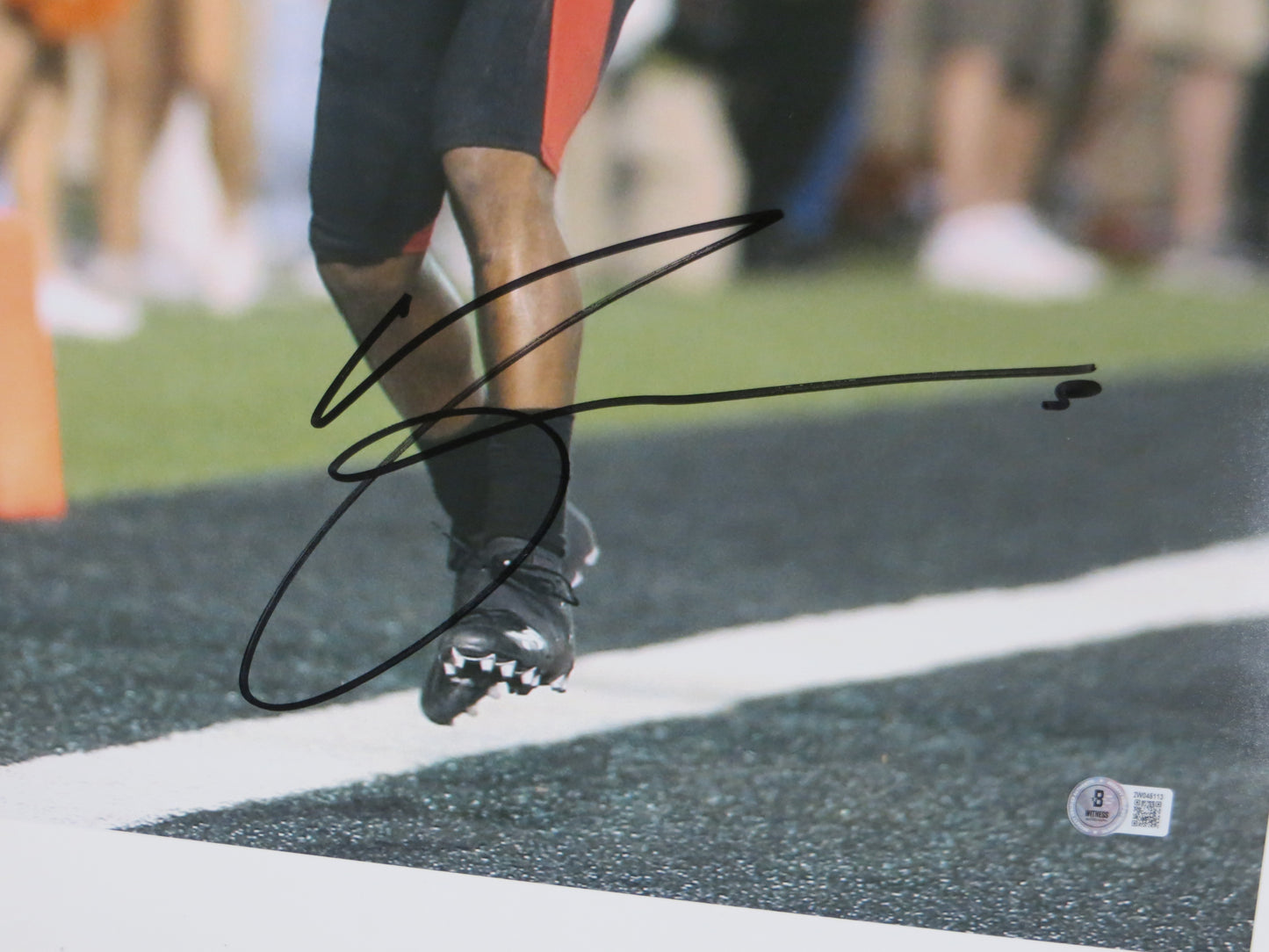 MICHAEL CRABTREE Texas Tech Red Raiders SIGNED 16x20 Touchdown PHOTO BAS COA