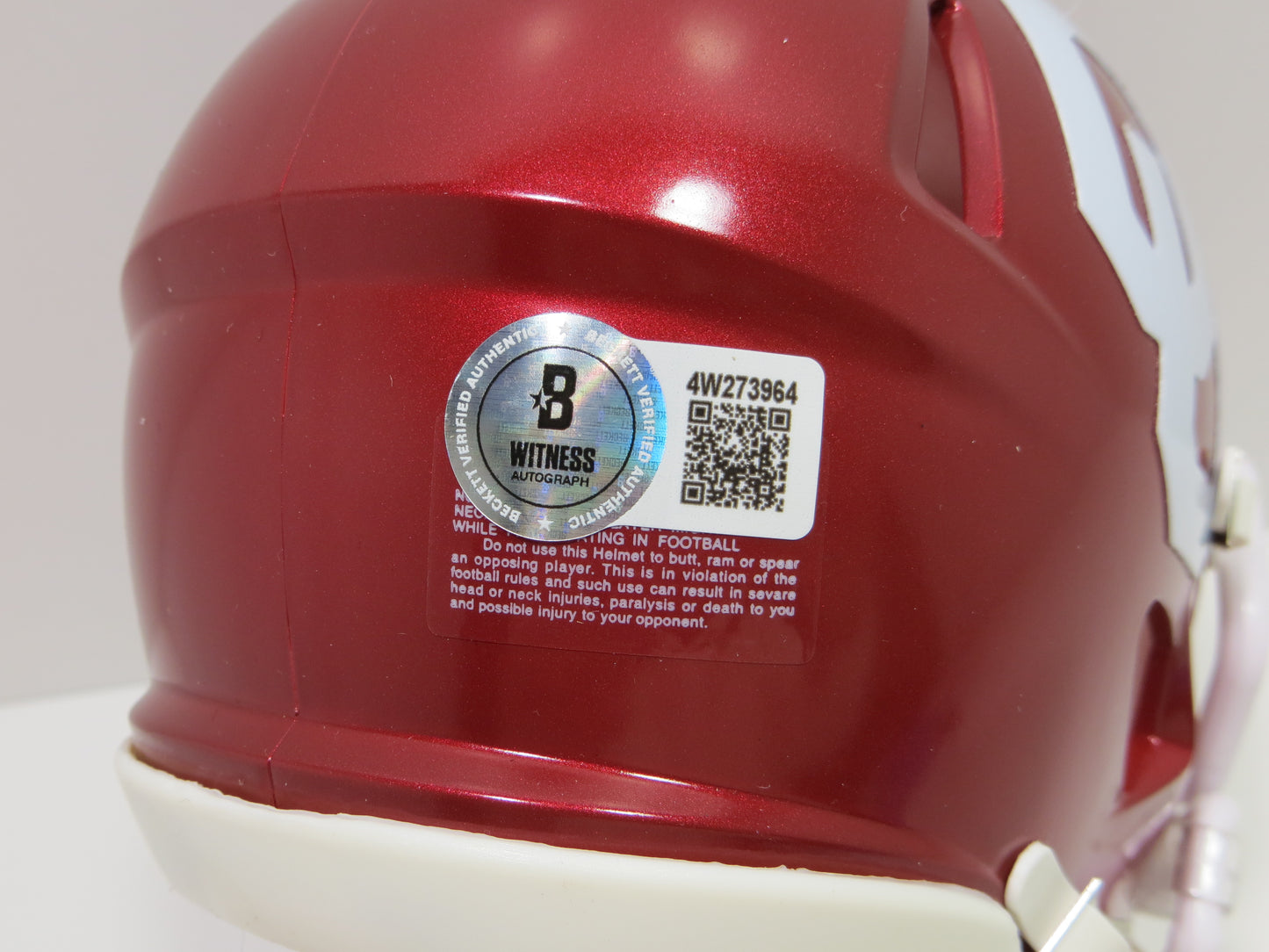 KENNETH MURRAY SIGNED OKLAHOMA SOONERS Riddell MINI HELMET Cowboys BAS COA