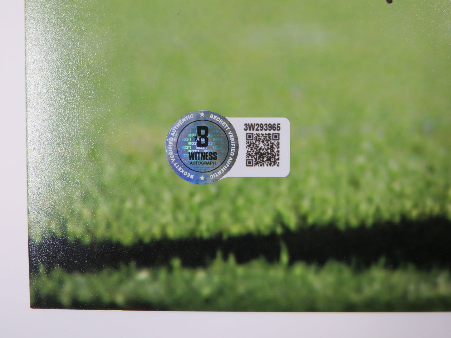 RICKEY JACKSON NEW ORLEANS SAINTS SIGNED 16x20 PHOTO w/HOF 2010 BAS COA