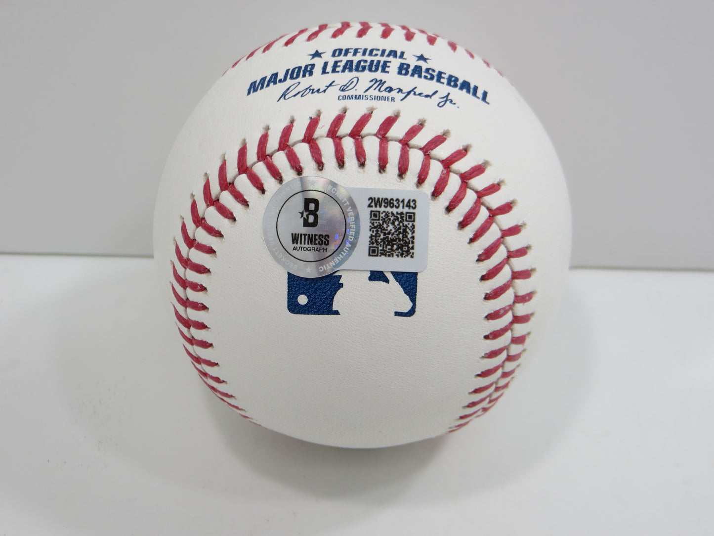 SEBASTIAN WALCOTT TEXAS RANGERS SIGNED RAWLINGS OML BASEBALL BAS COA