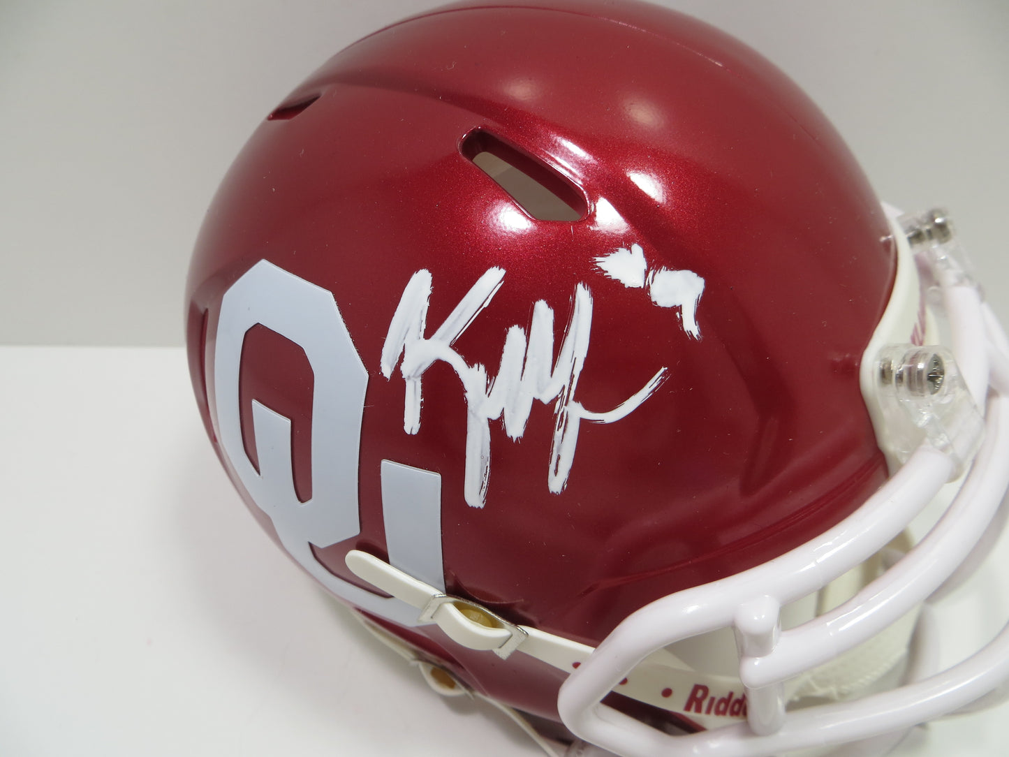 KENNETH MURRAY SIGNED OKLAHOMA SOONERS Riddell MINI HELMET Cowboys BAS COA