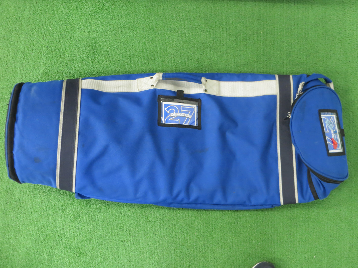 MATT KEMP #27 LOS ANGELES LA DODGERS GAME ISSUED USED TRAVELING BAT BAG