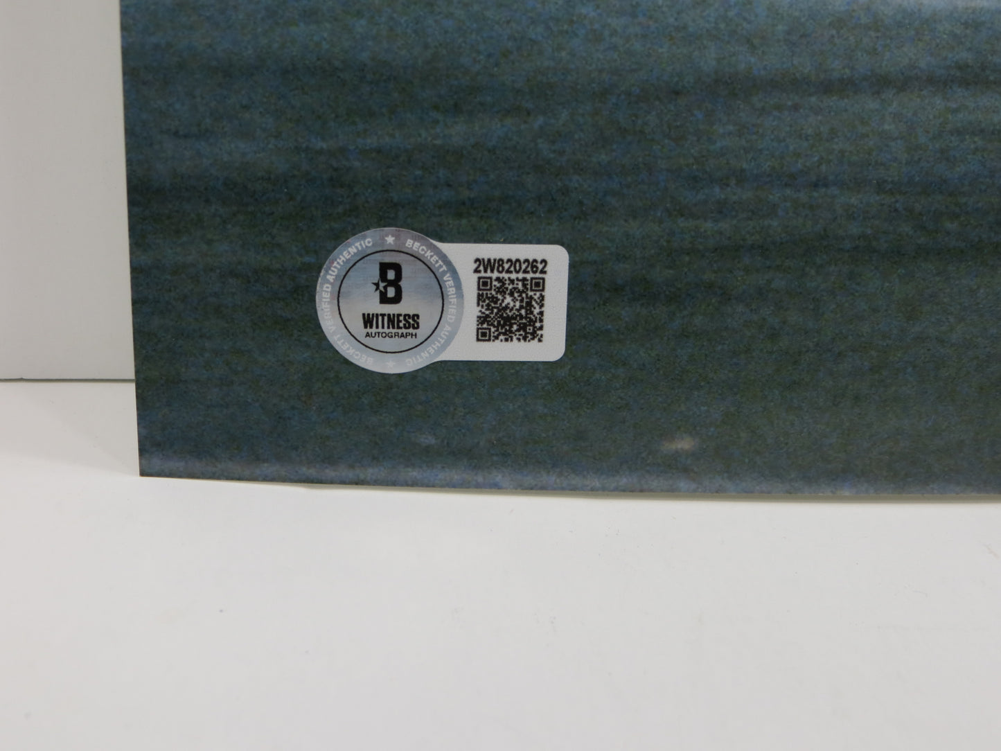 EARL CAMPBELL HOUSTON OILERS SIGNED 8x10 PHOTO LightBlue Uni BAS COA