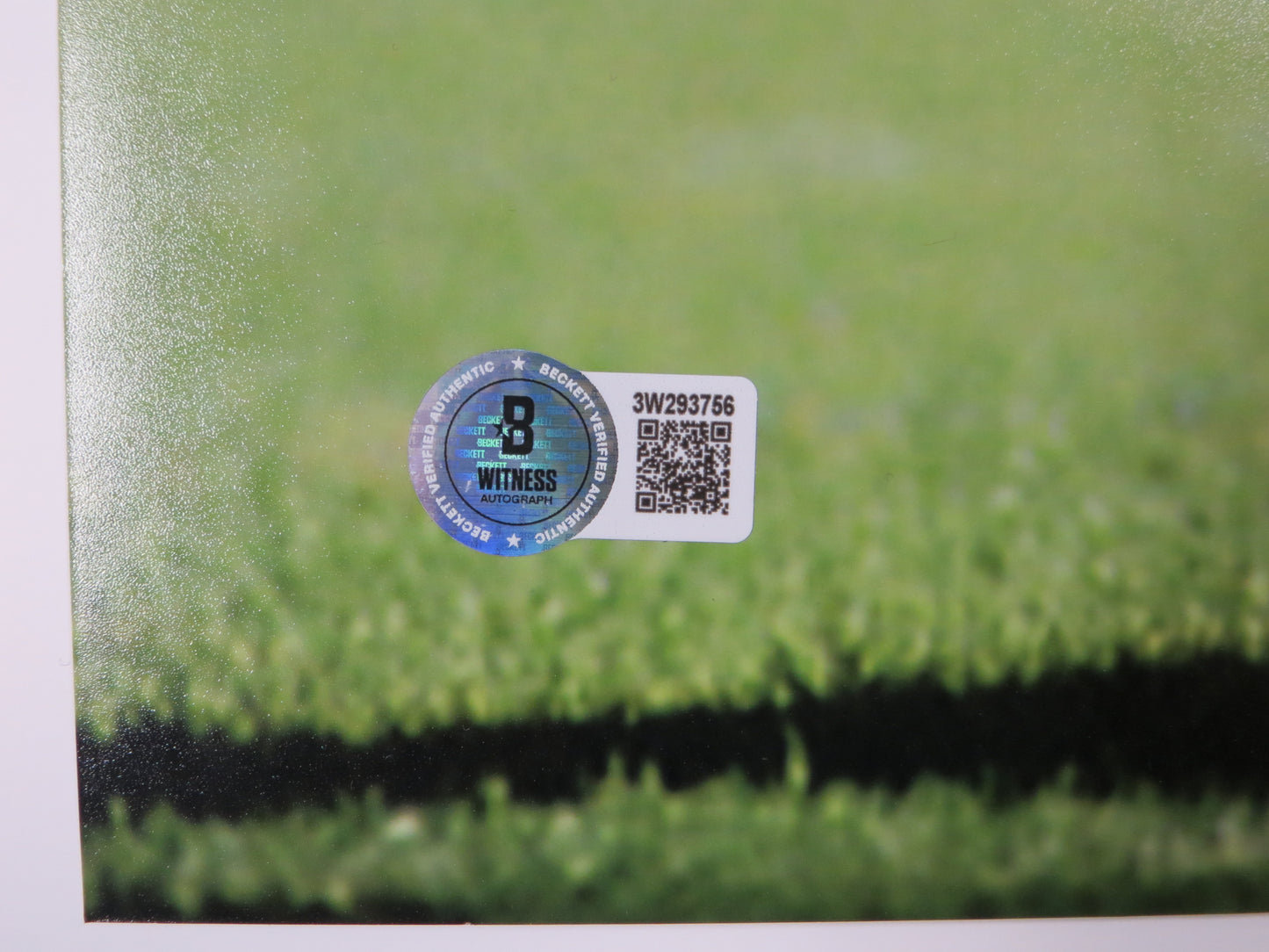 RICKEY JACKSON NEW ORLEANS SAINTS SIGNED 16x20 PHOTO w/HOF 2010 BAS COA