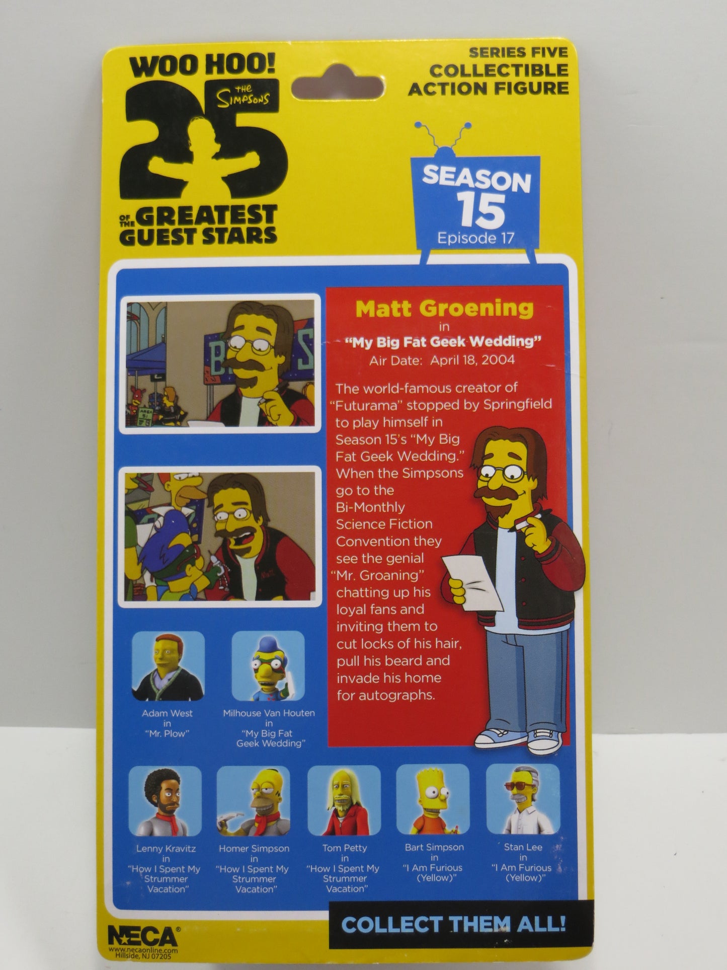 TONE RODRIGUEZ SIGNED SKETCHED Matt Groening SIMPSONS FIGURINE