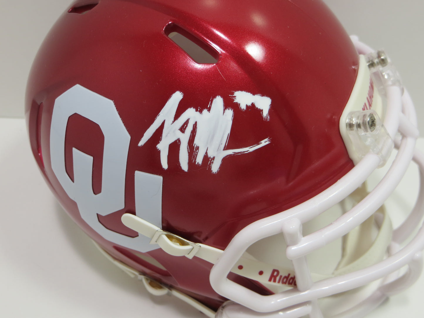 KENNETH MURRAY SIGNED OKLAHOMA SOONERS Riddell MINI HELMET Dallas Cowboys BAS