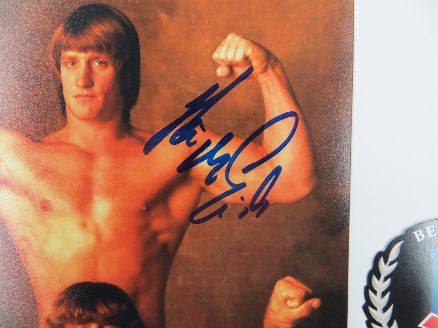 KEVIN VON ERICH SIGNED 8x10 PHOTO w/Kerry WWE WCW WWF BAS