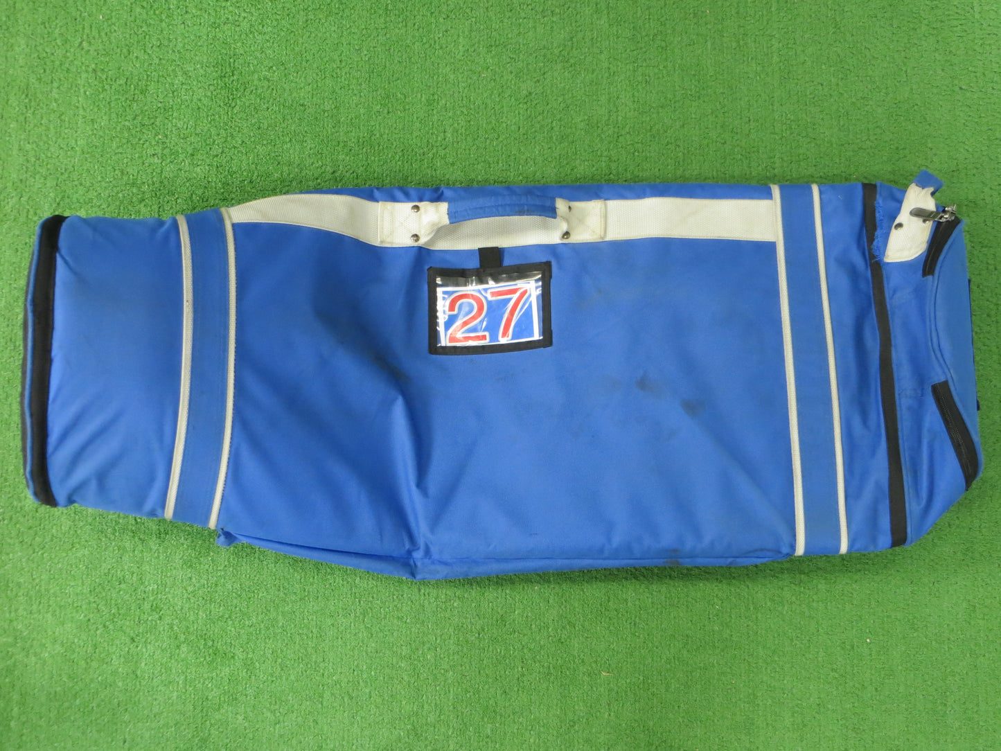 MATT KEMP #27 LOS ANGELES LA DODGERS GAME ISSUED USED TRAVELING BAT BAG Red#