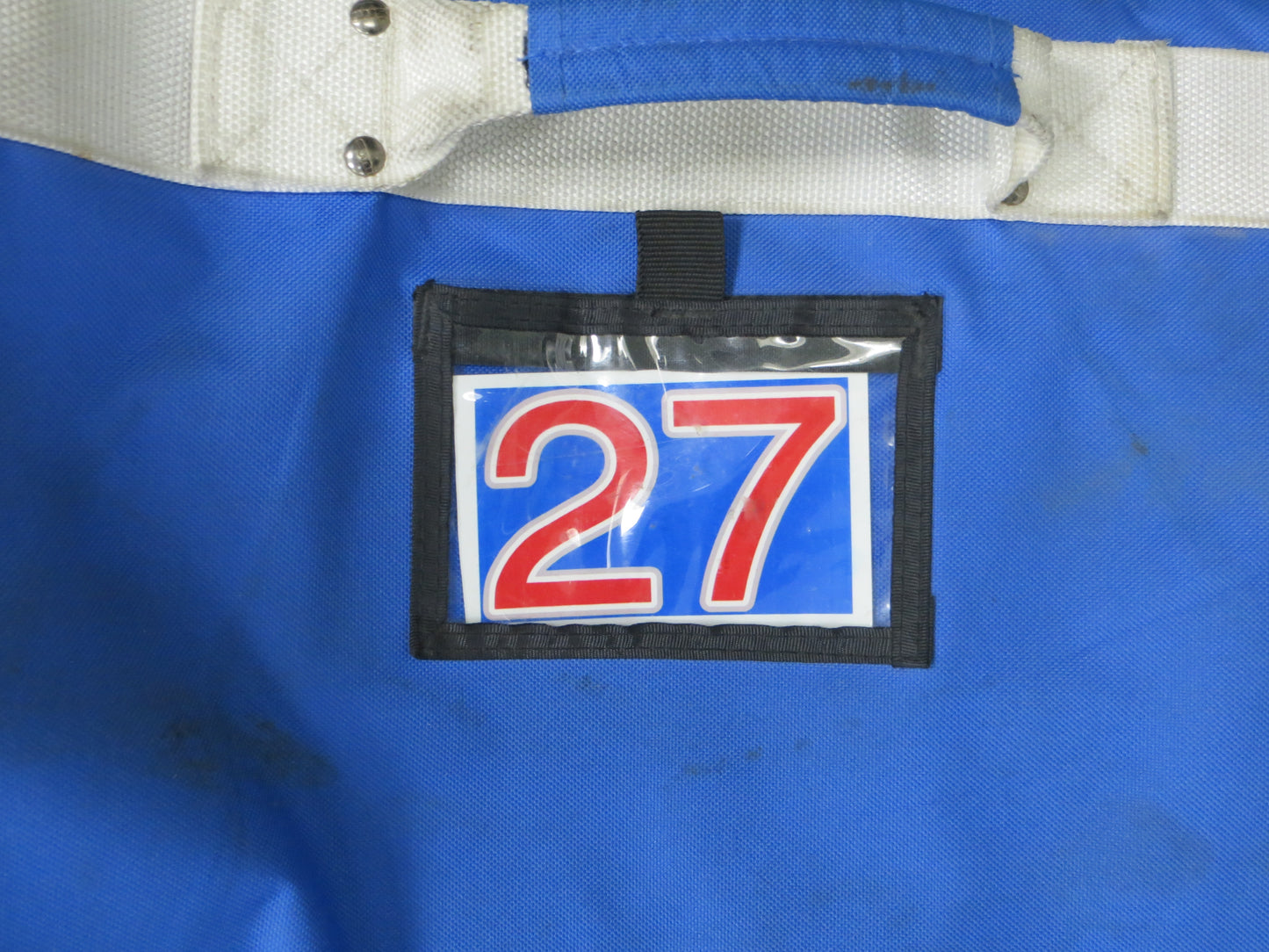 MATT KEMP #27 LOS ANGELES LA DODGERS GAME ISSUED USED TRAVELING BAT BAG Red#