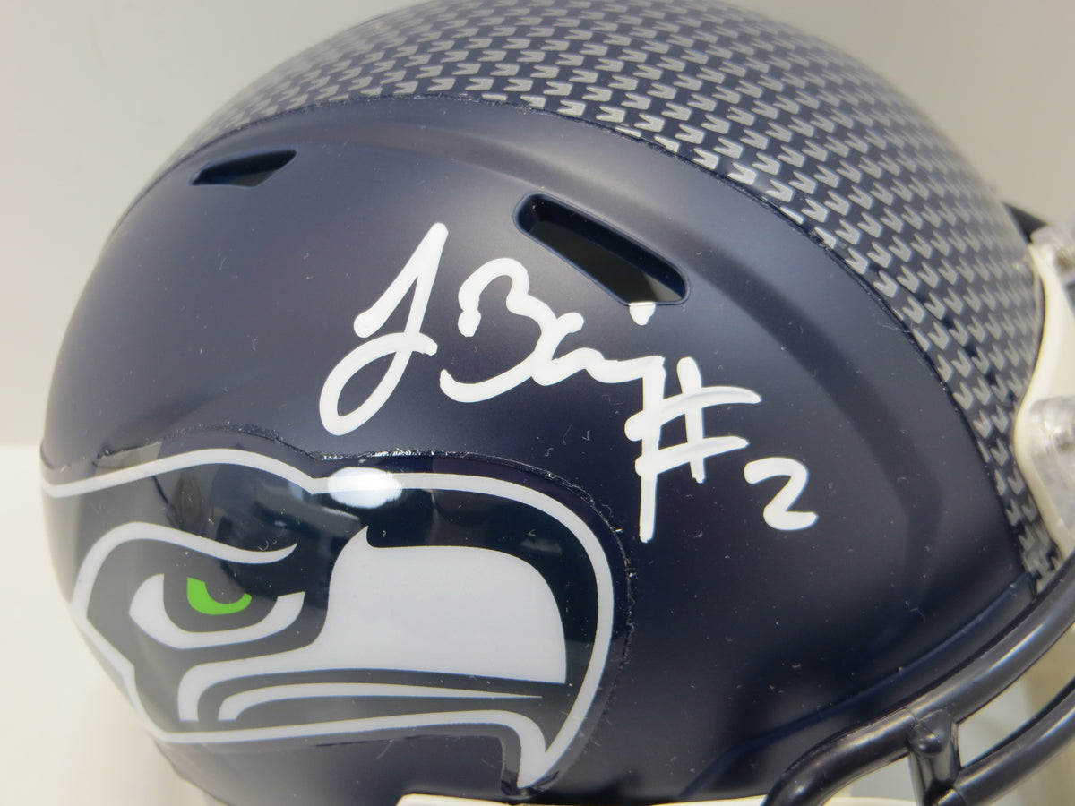 TREVONE BOYKIN SEATTLE SEAHAWKS SIGNED MINI HELMET TCU Horned Frogs BAS
