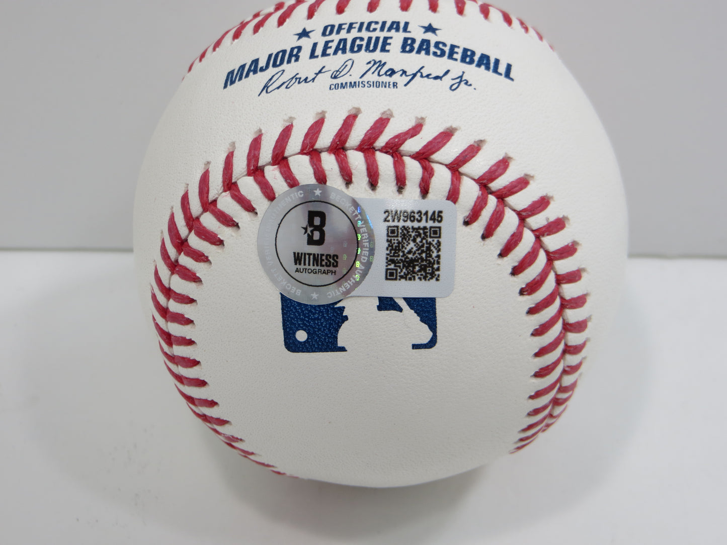 SEBASTIAN WALCOTT TEXAS RANGERS SIGNED RAWLINGS OML BASEBALL BAS COA