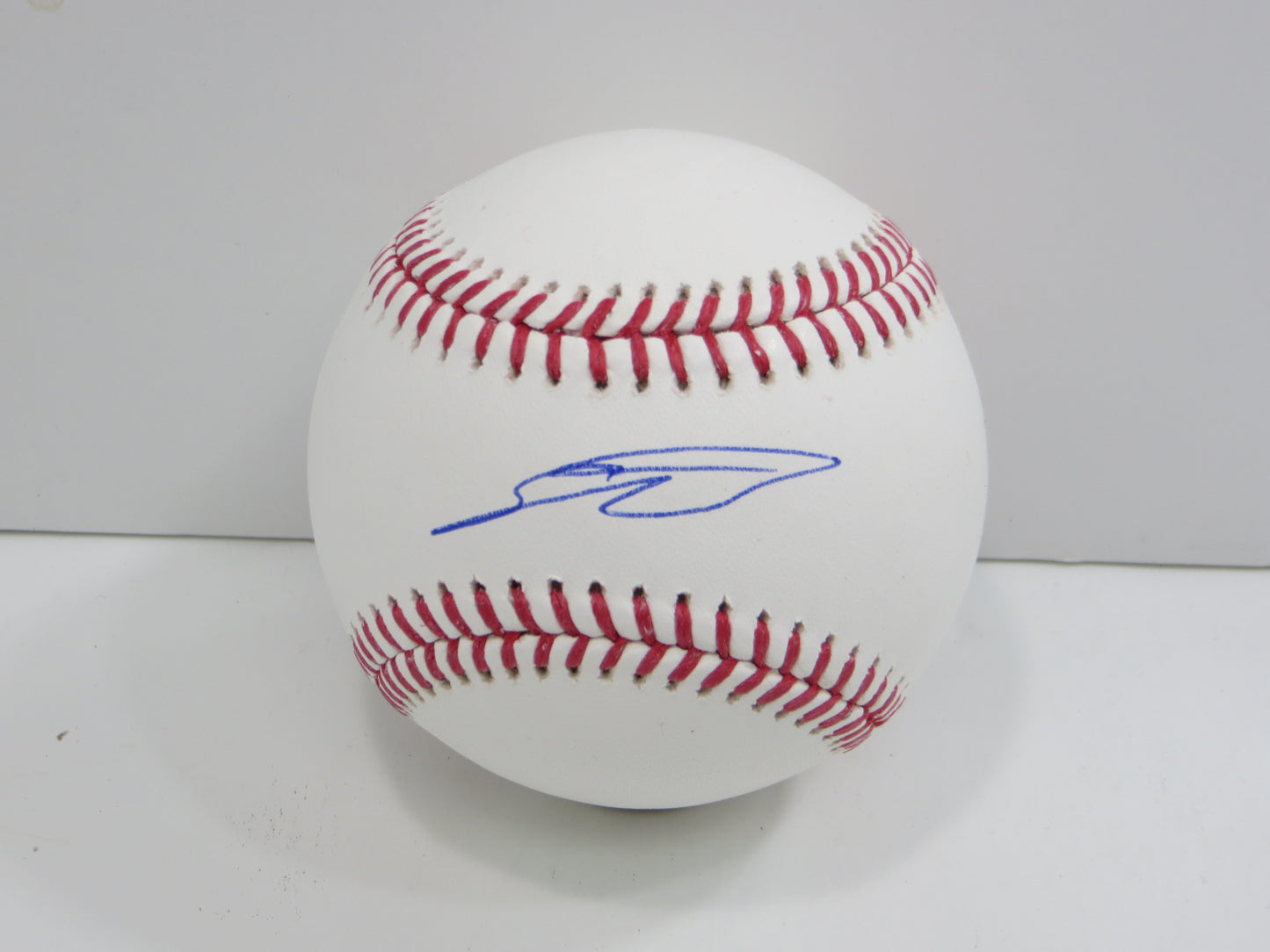SEBASTIAN WALCOTT TEXAS RANGERS SIGNED RAWLINGS OML BASEBALL BAS COA