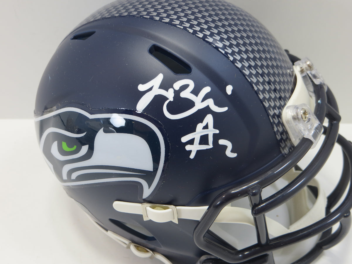 TREVONE BOYKIN SEATTLE SEAHAWKS SIGNED MINI HELMET TCU Horned Frogs BAS