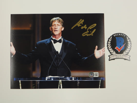 KEVIN VON ERICH SIGNED 8x10 Hall of Fame Speech PHOTO WCW WWF WWE BAS