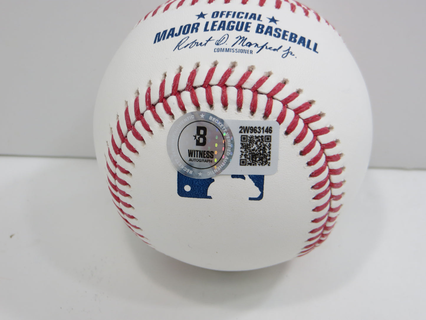 SEBASTIAN WALCOTT TEXAS RANGERS SIGNED RAWLINGS OML BASEBALL BAS COA