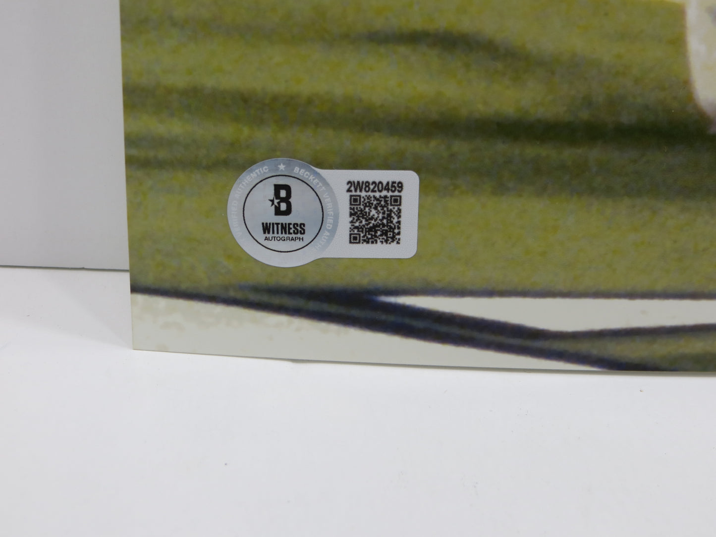 EARL CAMPBELL HOUSTON OILERS SIGNED 8x10 PHOTO LuvYaBlue BAS COA