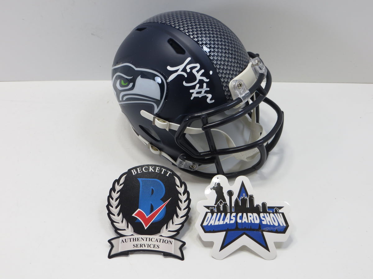 TREVONE BOYKIN SEATTLE SEAHAWKS SIGNED MINI HELMET TCU Horned Frogs BAS