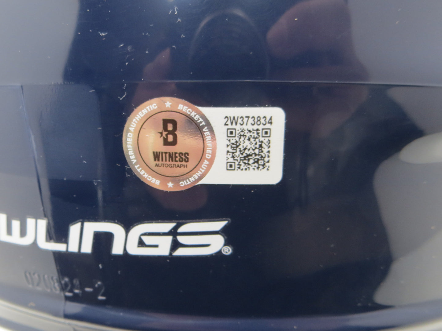 BO JACKSON SIGNED AUBURN TIGERS Rawlings FULL SIZE BATTING HELMET KC Royals BAS