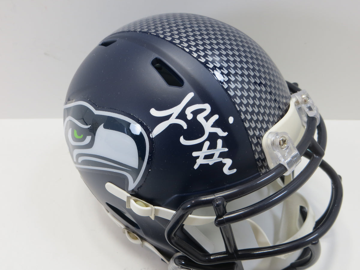 TREVONE BOYKIN SEATTLE SEAHAWKS SIGNED MINI HELMET TCU Horned Frogs BAS
