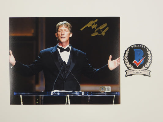 KEVIN VON ERICH SIGNED 8x10 Hall of Fame Speech PHOTO WCW WWF WWE BAS