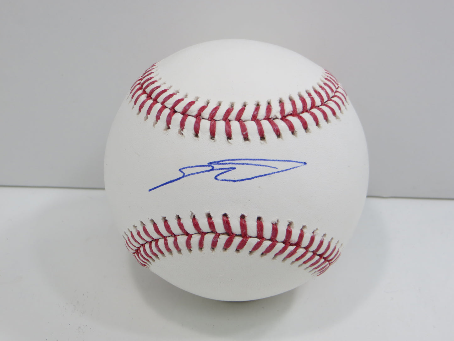 SEBASTIAN WALCOTT TEXAS RANGERS SIGNED RAWLINGS OML BASEBALL BAS COA