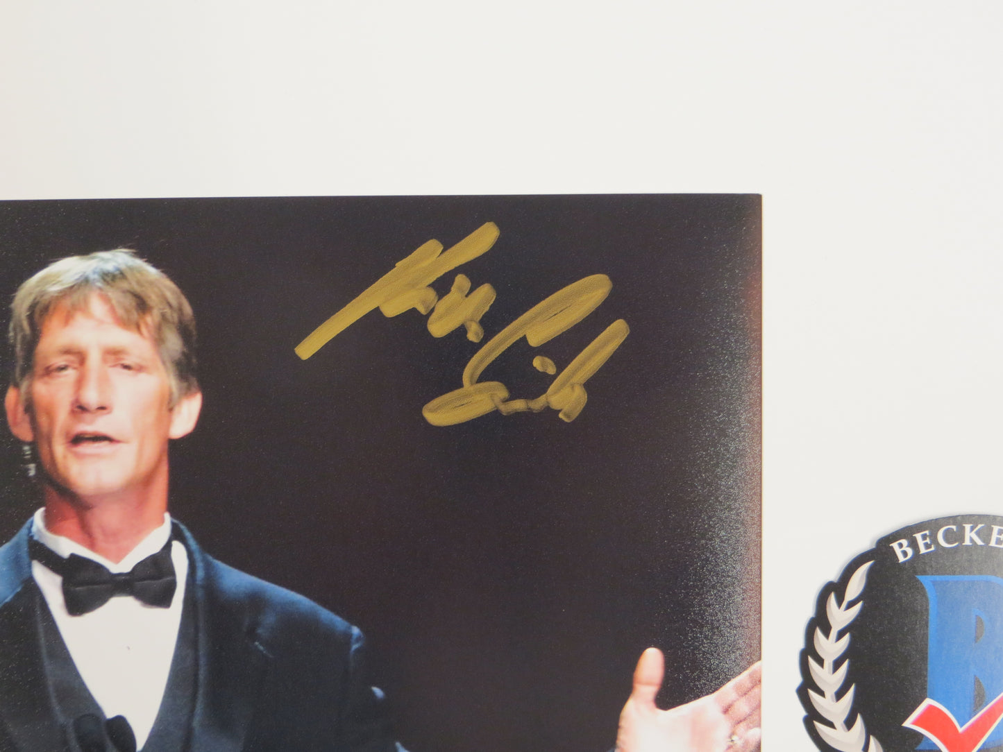 KEVIN VON ERICH SIGNED 8x10 Hall of Fame Speech PHOTO WCW WWF WWE BAS