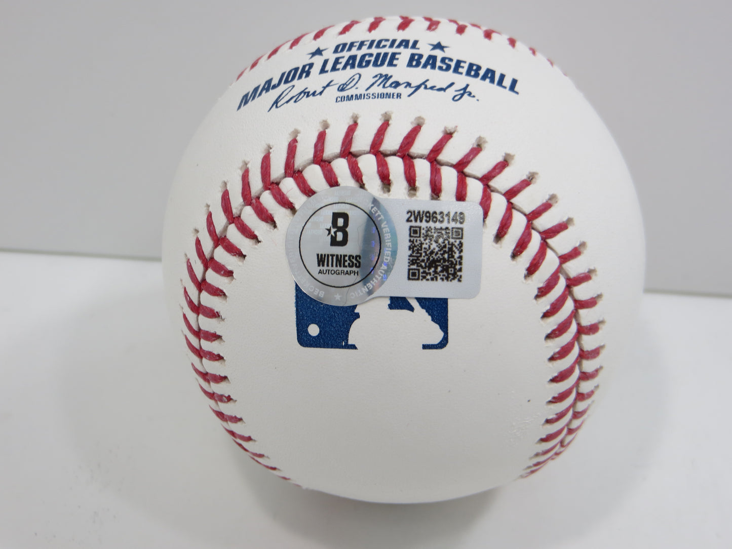 SEBASTIAN WALCOTT TEXAS RANGERS SIGNED RAWLINGS OML BASEBALL BAS COA