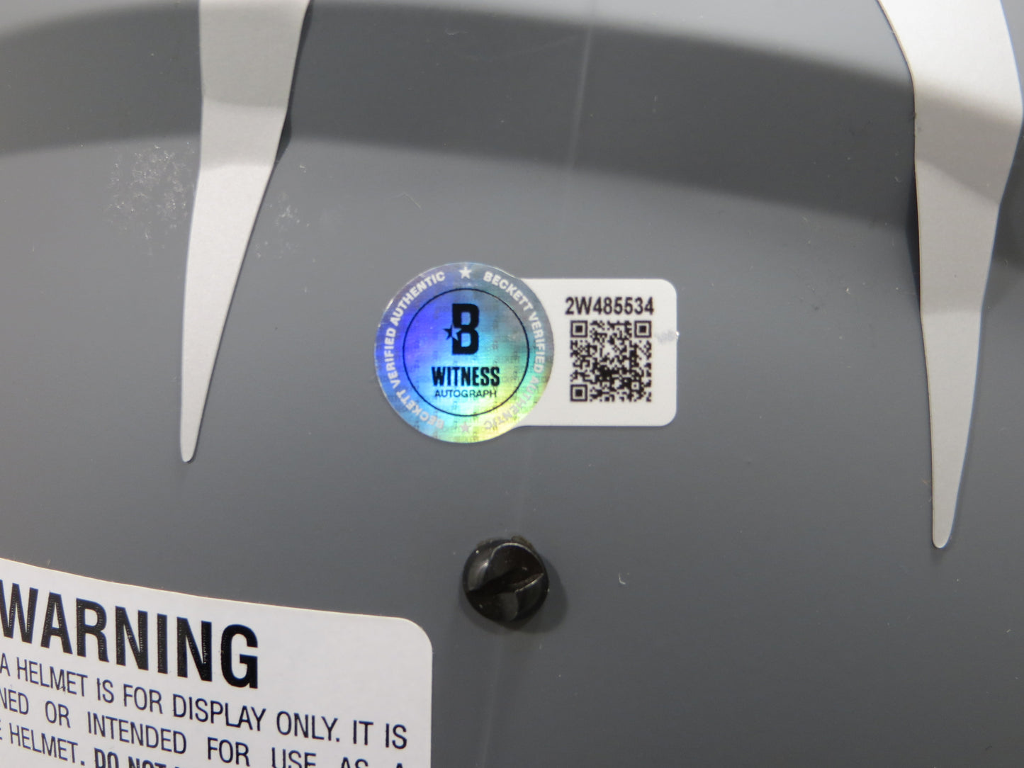 JA'MARR CHASE SIGNED CINCINNATI BENGALS RIDDELL SLATE FULL SIZE HELMET BAS