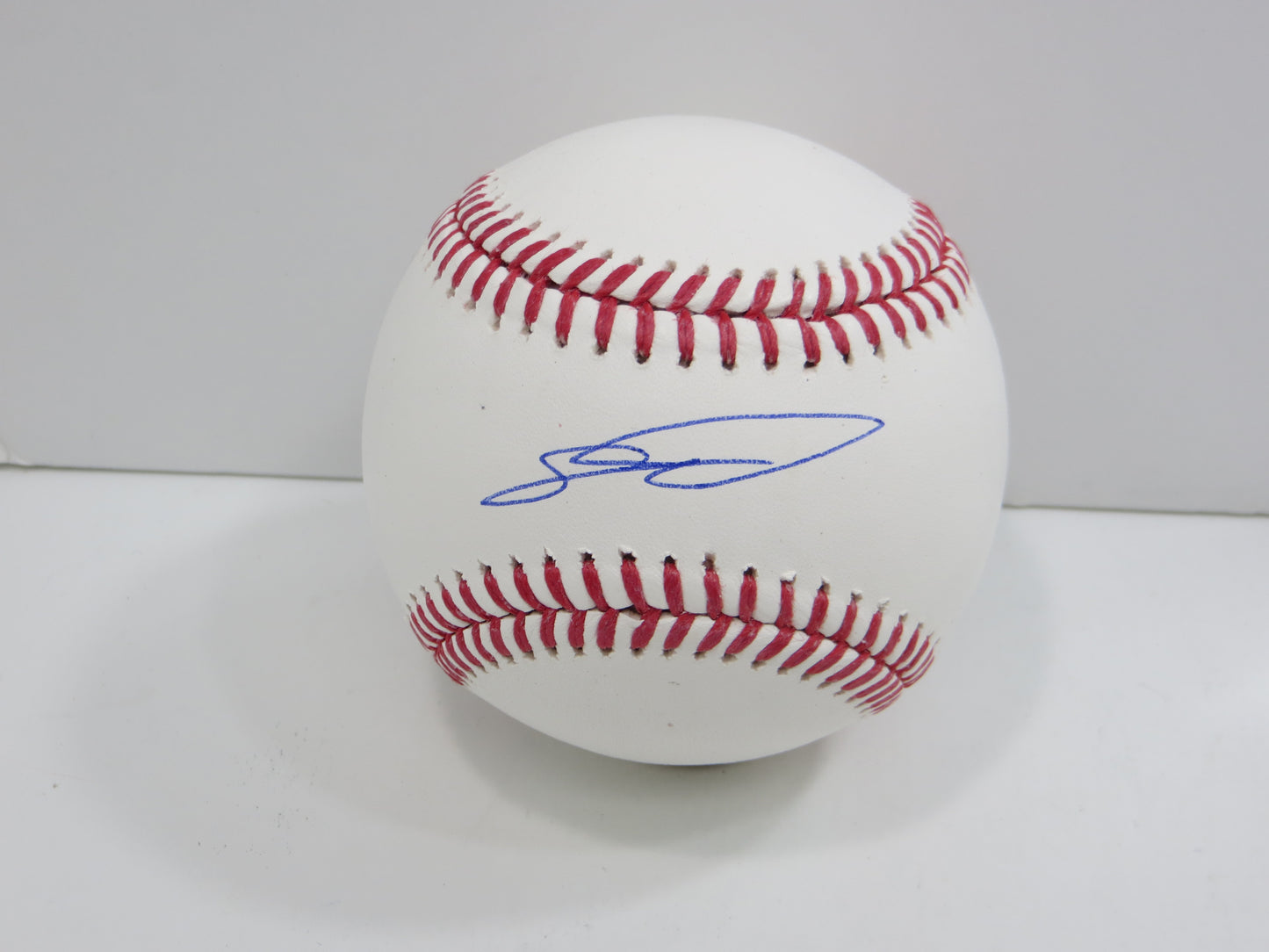 SEBASTIAN WALCOTT TEXAS RANGERS SIGNED RAWLINGS OML BASEBALL BAS COA