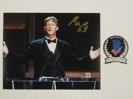 KEVIN VON ERICH SIGNED 8x10 Hall of Fame Speech PHOTO WCW WWF WWE BAS