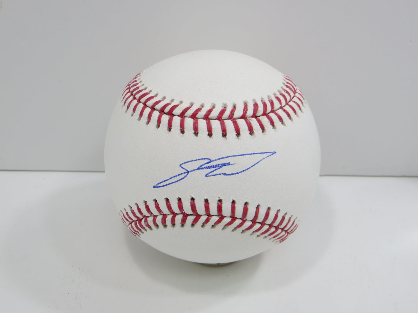 SEBASTIAN WALCOTT TEXAS RANGERS SIGNED RAWLINGS OML BASEBALL BAS COA