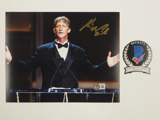 KEVIN VON ERICH SIGNED 8x10 Hall of Fame Speech PHOTO WCW WWF WWE BAS