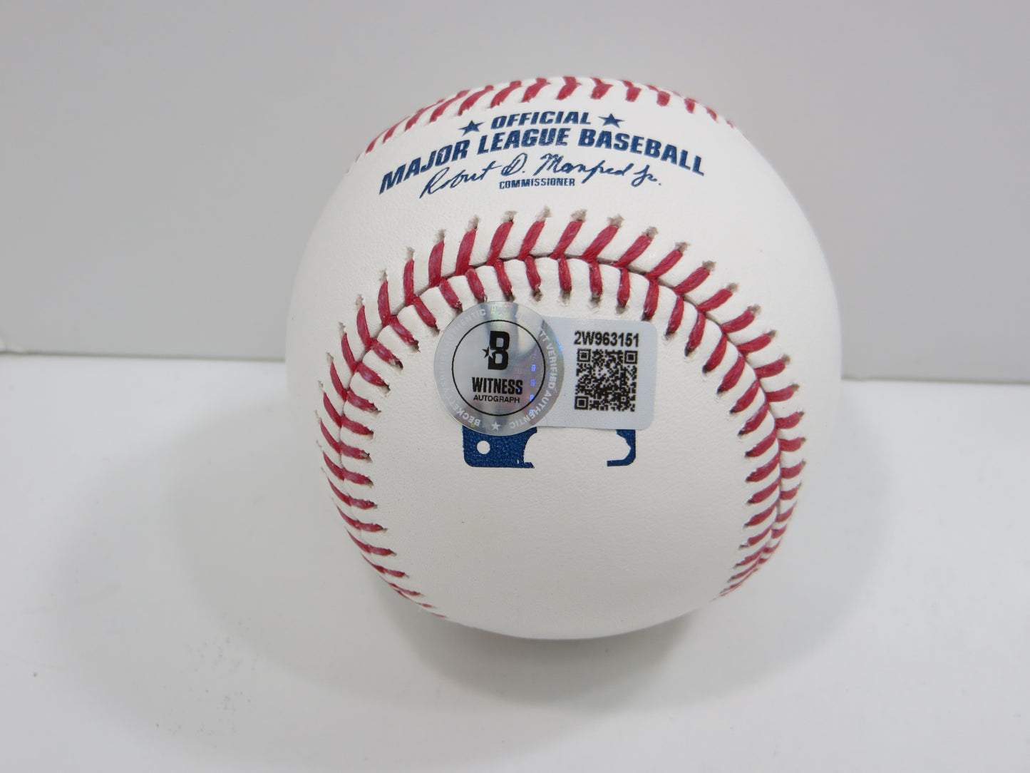 SEBASTIAN WALCOTT TEXAS RANGERS SIGNED RAWLINGS OML BASEBALL BAS COA