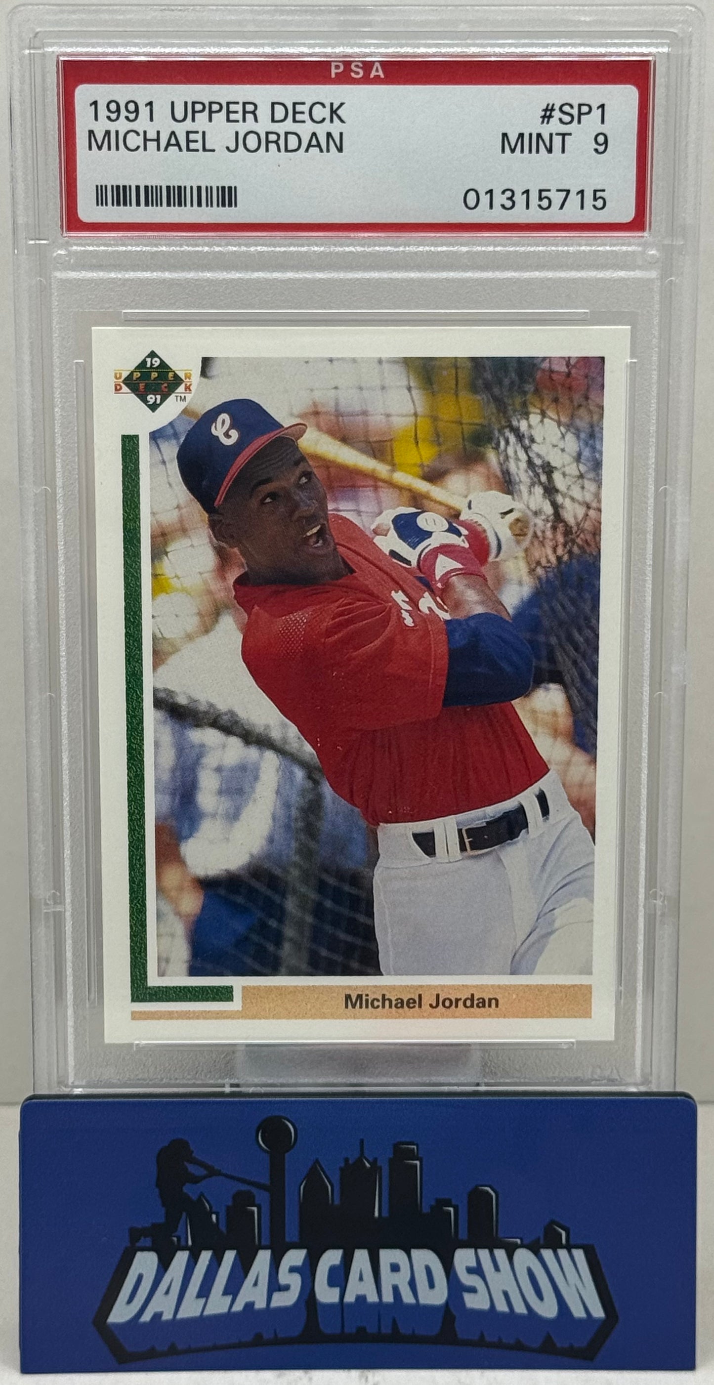 1991 Upper Deck #SP1 Michael Jordan PSA 9