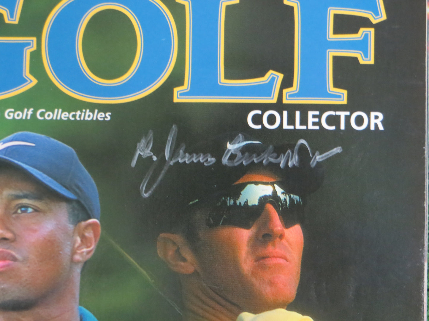 Dr James Beckett SIGNED BECKETT GOLF MAGAZINE Tiger Woods Duval ISSUE #2 JSA