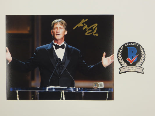 KEVIN VON ERICH SIGNED 8x10 Hall of Fame Speech PHOTO WCW WWF WWE BAS