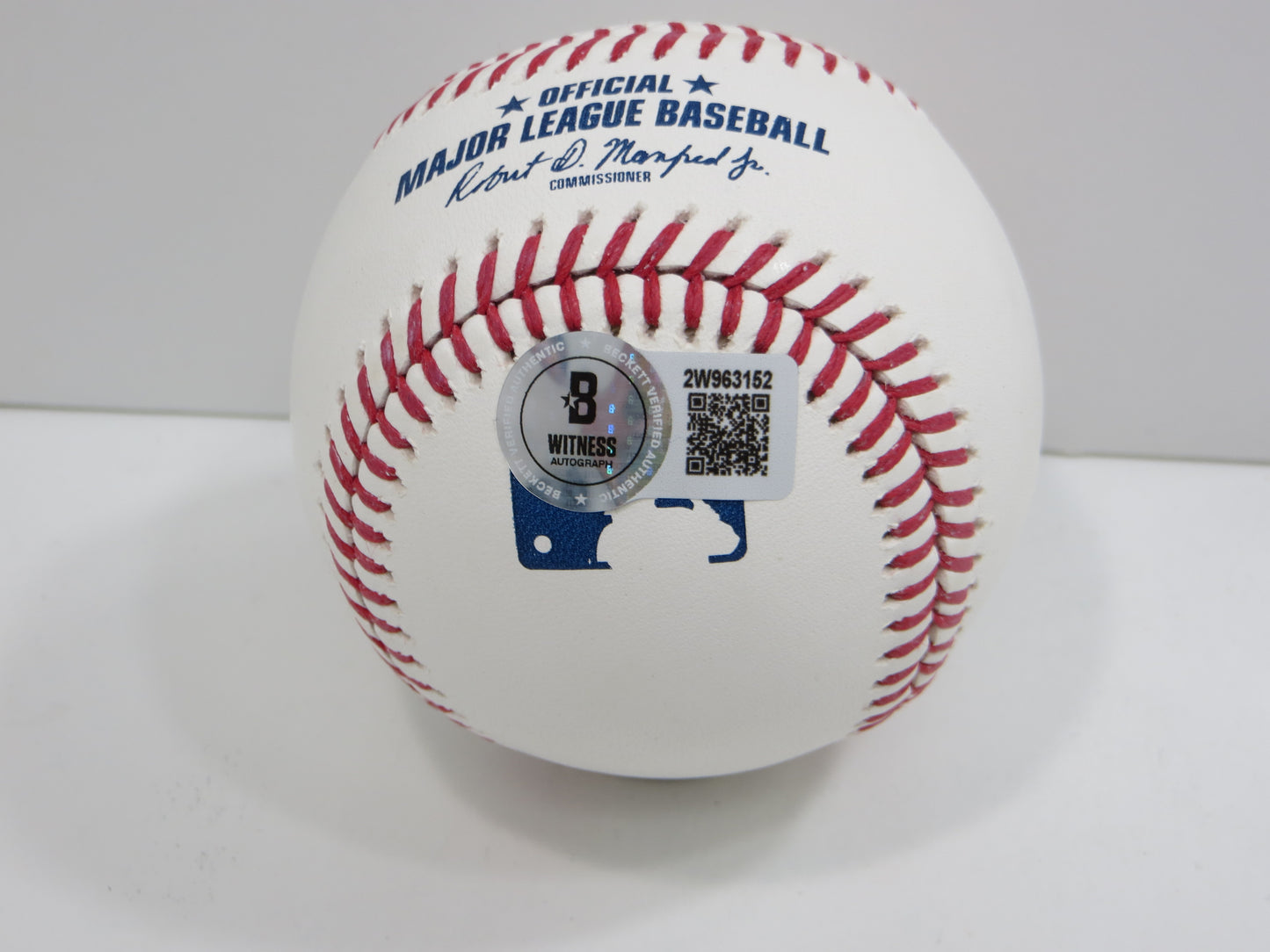 SEBASTIAN WALCOTT TEXAS RANGERS SIGNED RAWLINGS OML BASEBALL BAS COA