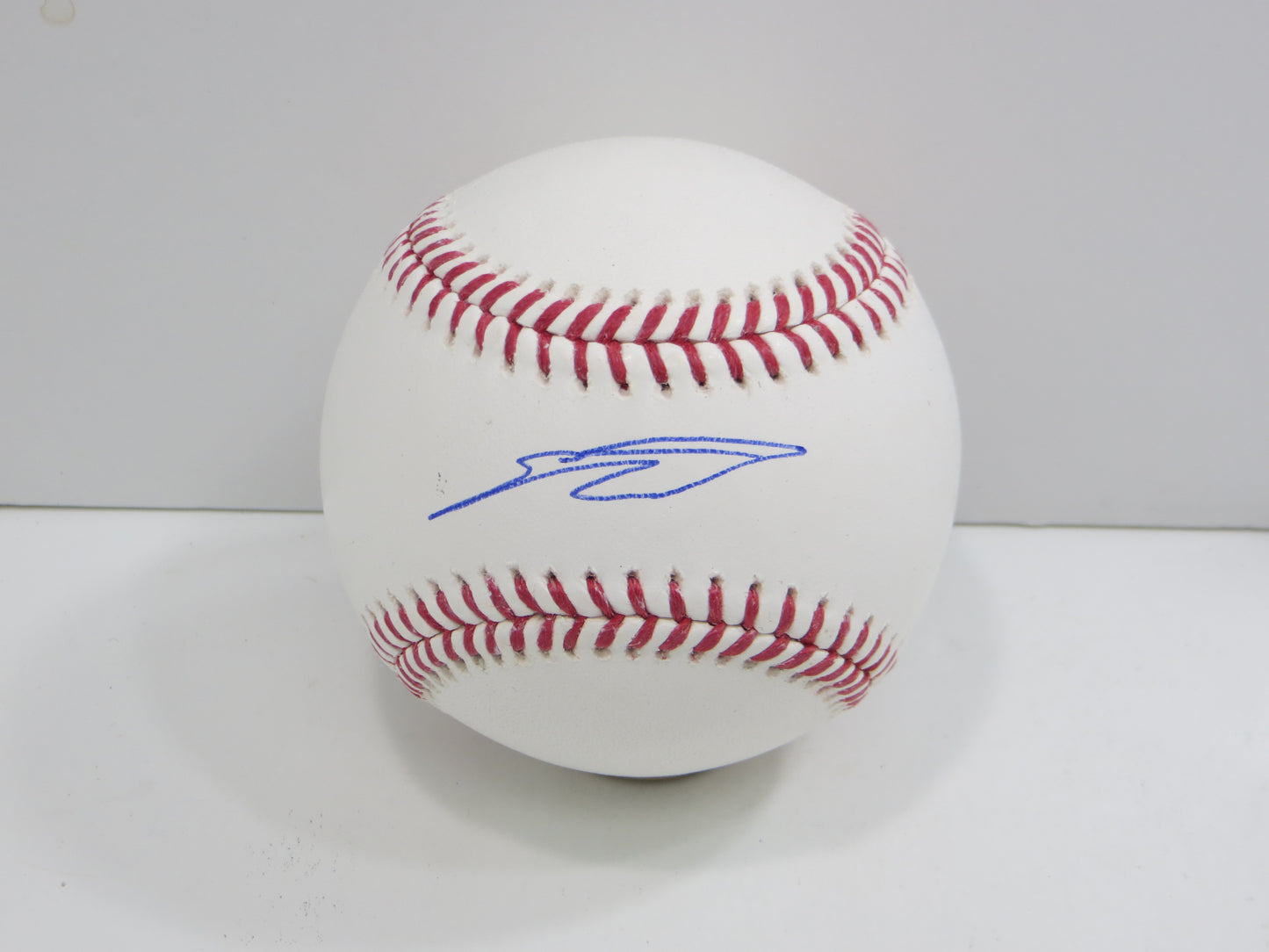 SEBASTIAN WALCOTT TEXAS RANGERS SIGNED RAWLINGS OML BASEBALL BAS COA