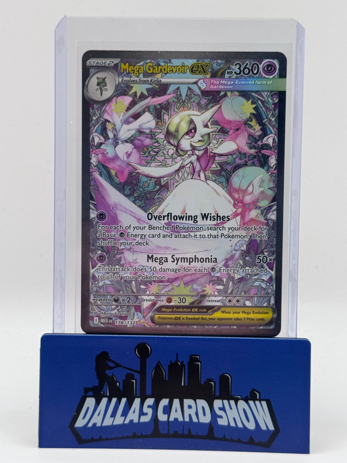 2025 Pokemon - Mega Gardevoir ex (SIR) - 178/132 Mega Evolution NM
