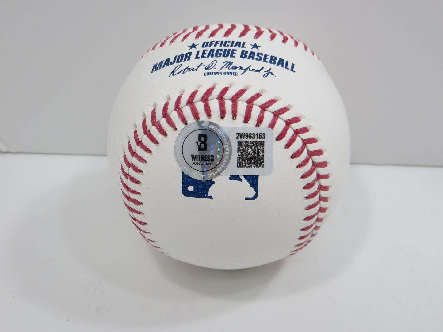 SEBASTIAN WALCOTT TEXAS RANGERS SIGNED RAWLINGS OML BASEBALL BAS COA