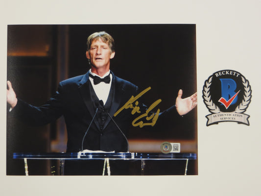KEVIN VON ERICH SIGNED 8x10 Hall of Fame Speech PHOTO WCW WWF WWE BAS