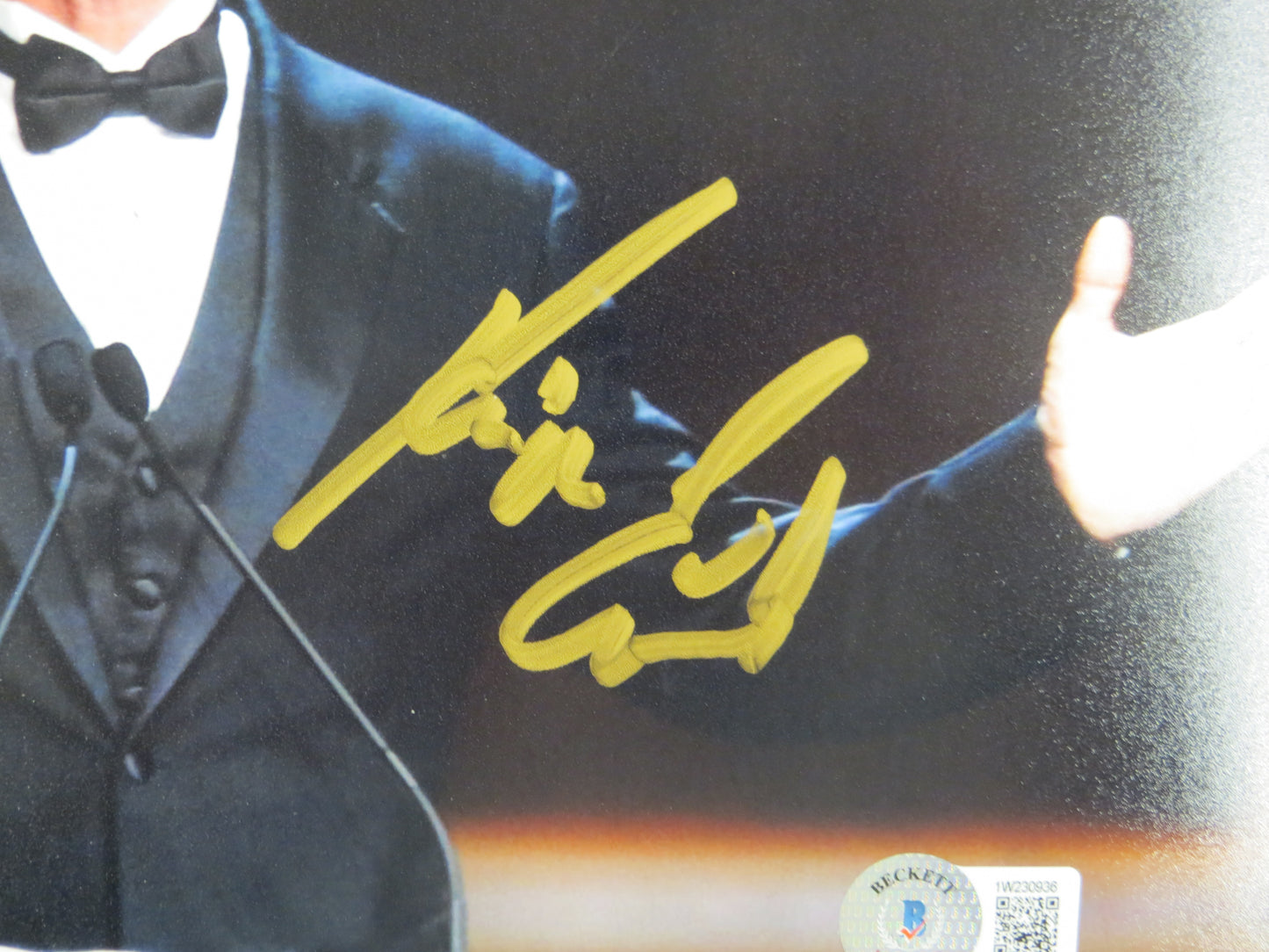 KEVIN VON ERICH SIGNED 8x10 Hall of Fame Speech PHOTO WCW WWF WWE BAS
