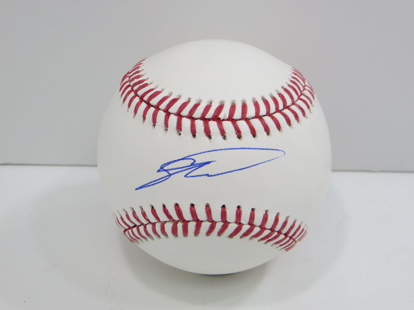 SEBASTIAN WALCOTT TEXAS RANGERS SIGNED RAWLINGS OML BASEBALL BAS COA