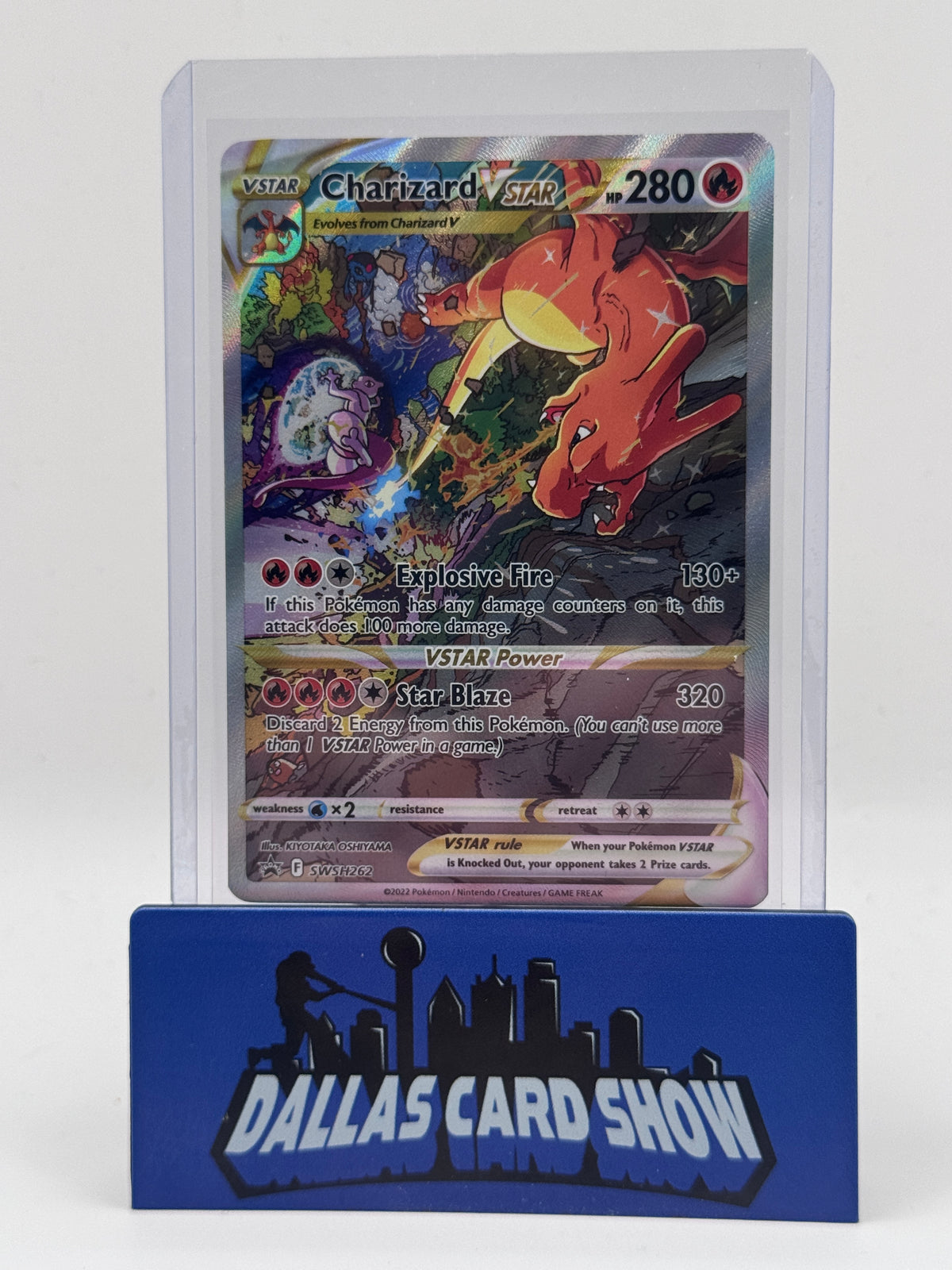 2022 Pokemon - Charizard VSTAR (Promo) - SWSH262 Black Star Promo NM